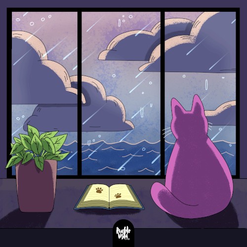 Reading During a Thunder Storm