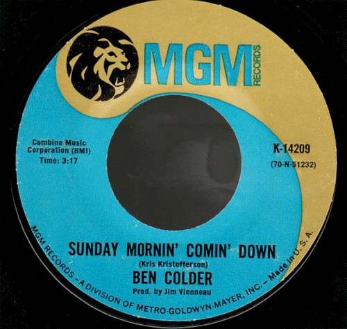 Sunday Mornin' Comin' Down / Fifteen Beers Ago
