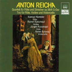 Quartett für Flöte und Streicher, op. 98/6 G-Dur / Trio für Flöte, Violine und Violincello