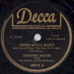 Shoo-Shoo Baby / Down in the Valley