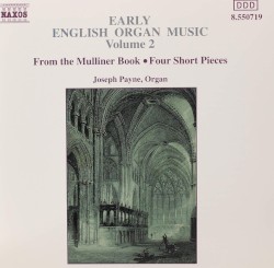 Early English Organ Music, Volume 2