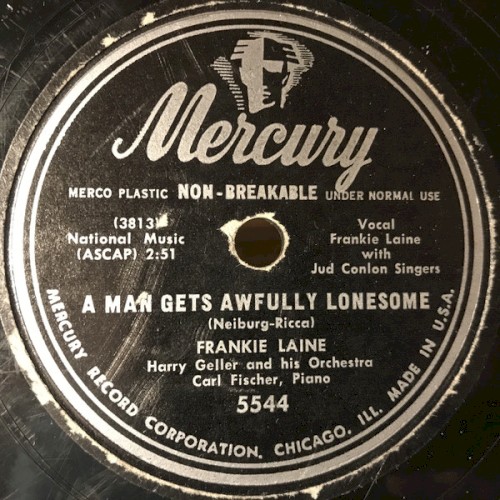 A Man Gets Awfully Lonesome / I'm Gonna Live 'til I Die