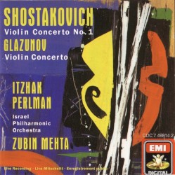 Shostakovich: Violin Concerto no. 1 / Glazunov: Violin Concerto