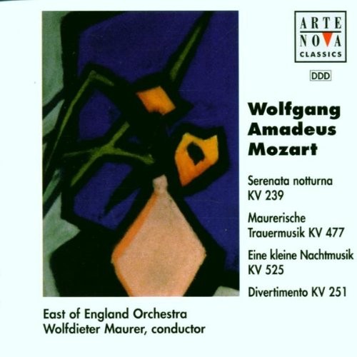 Serenata notturna, KV 239 / Maurerische Trauermusik, KV 477 / Eine kleine Nachtmusik, KV 525 / Divertimento, KV 251