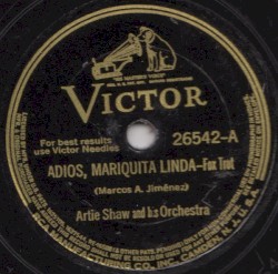 Adios, Mariquita Linda / Frenesi