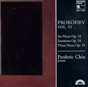 Prokofiev, vol. VI: Six Pieces op. 52 / Sonatinas op. 54 / Three Pieces op. 59