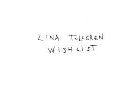 Wishlist