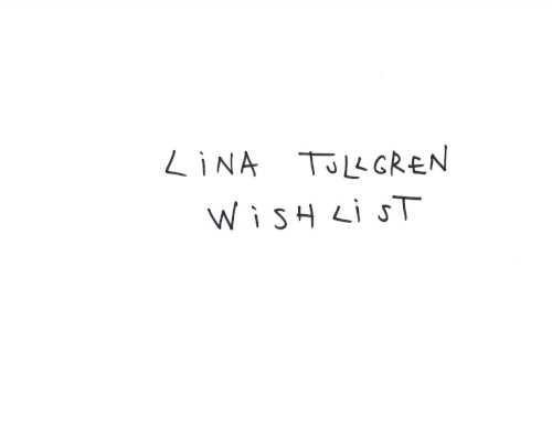 Wishlist