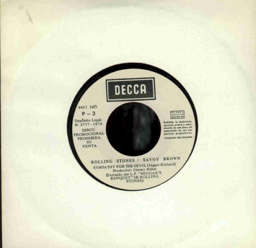 Sympathy for the Devil / Made Up My Mind