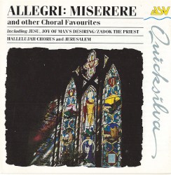 Allegri: Miserere and other choral favourites