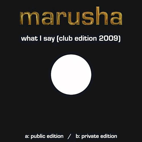 What I Say (Club Edition 2009)