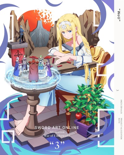 ソードアート・オンライン アリシゼーション War of Underworld 3 特典CD: Original Soundtrack Alicization War of Underworld vol.1 & Symphonic Alicization Orchestra War of Underworld #3