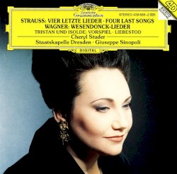 Four Last Songs Wesendonck Lieder Tristan Prelude & Liebestod - Sinopoli Struder