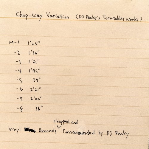Chop-suey Variation(DJ Peaky's Turntables works)