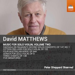 Music for Solo Violin, Volume Two