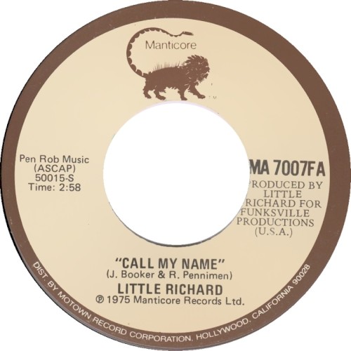 Call My Name / Steal Miss Liza (Steal Liza Jane)