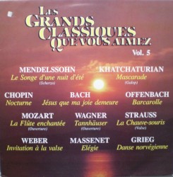 Les Grands Classiques que vous aimez, Volume 5