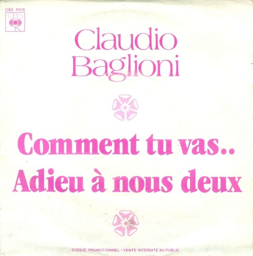 Comment tu vas ? / Adieu à nous deux