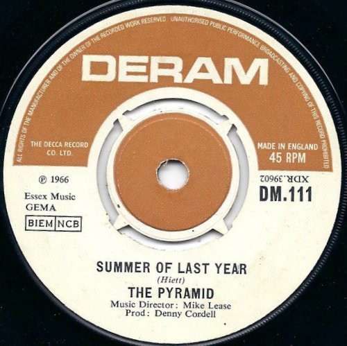 Summer of Last Year