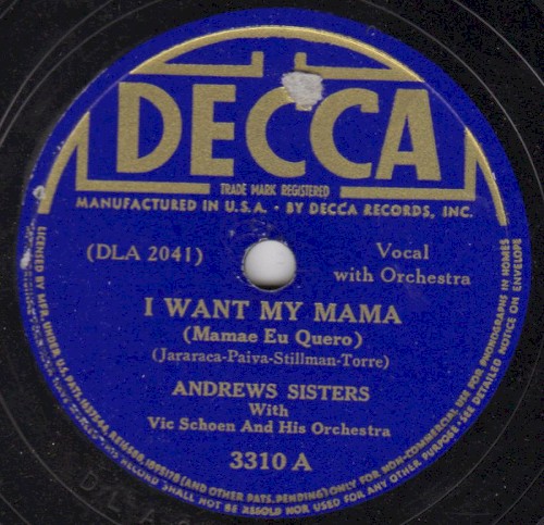 I Want My Mama / Oh He Loves Me