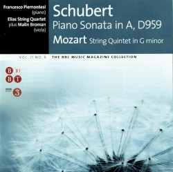 BBC Music, Volume 21, Number 8: Schubert: Piano Sonata in A, D959 / Mozart: String Quintet in G minor