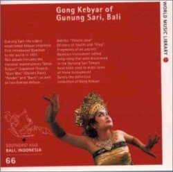 Golden Rain / Gong Kebyar of Gunung Sari, Bali