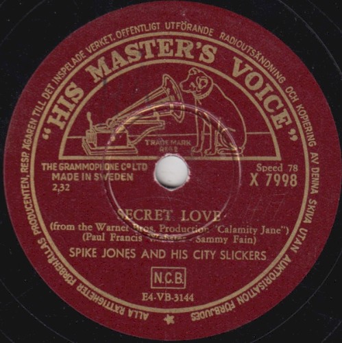 Secret Love / I'm in the Mood for Love