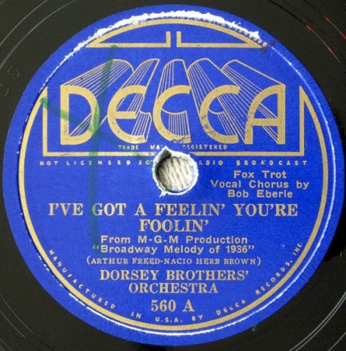 I’ve Got a Feelin’ You’re Foolin’ / Tailspin