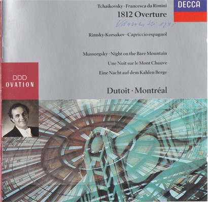 1812 Overture / Capriccio Espagnol / Night on the Bare Mountain / Francesca da Rimini