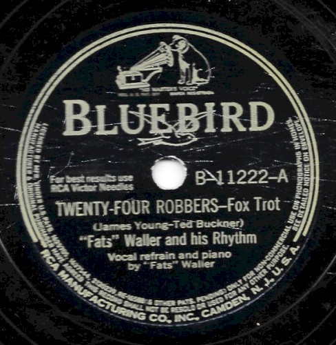 Twenty-Four Robbers / Do You Have to Go?