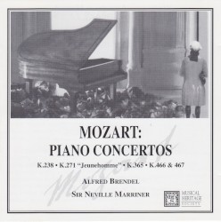 Piano Concertos, K238, K271, K365, K466, K467