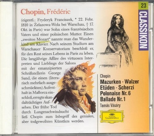 Mazurkas / Waltzes / Scherzi / Polonaise no. 6 / Ballade no. 1
