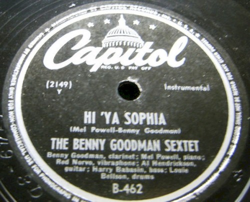 Hi 'Ya Sophia / Baby, Have You Got a Little Love to Spare