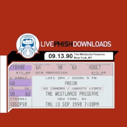1990-09-13: The Wetlands Preserve, New York, NY, USA