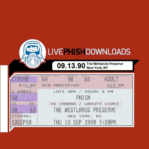 1990-09-13: The Wetlands Preserve, New York, NY, USA