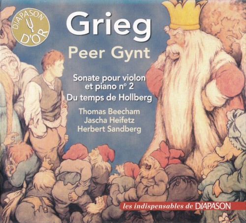 Peer Gynt / Sonate pour violon et piano n° 2 / Du temps de Hollberg