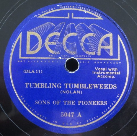 Tumbling Tumbleweeds / Moonlight on the Prairie