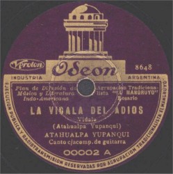 La vidala del adiós / Paso de los Andes