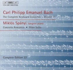 The Complete Keyboard Concertos, Volume 11 (Concerto Armonico feat. conductor: Péter Szüts, tangent piano: Miklós Spányi)