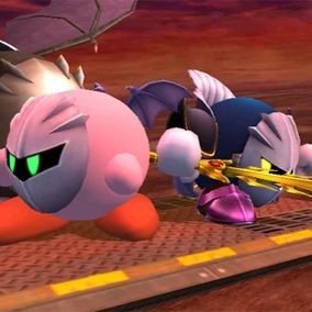 Metaknight & Kirby.