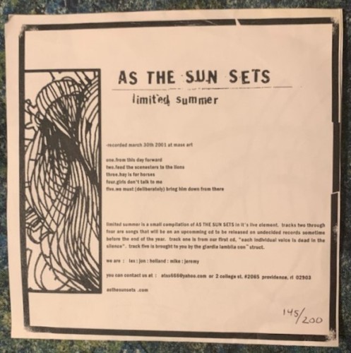 Limited Summer Demo