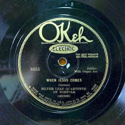When Jesus Comes / My Soul Is a Witness for the Lord