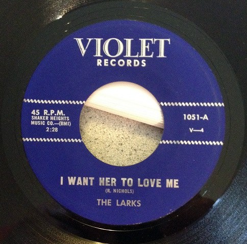 I Want Her To Love Me / I Want Her To Love Me (Instrumental)