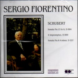 Sonata no. 13 in A, D. 664 / 4 Impromptus, D. 899 / Sonata no. 4 D minor, D. 537