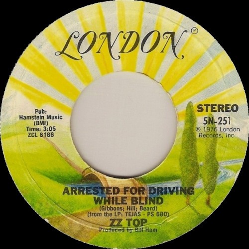 Arrested for Driving While Blind / It’s Only Love