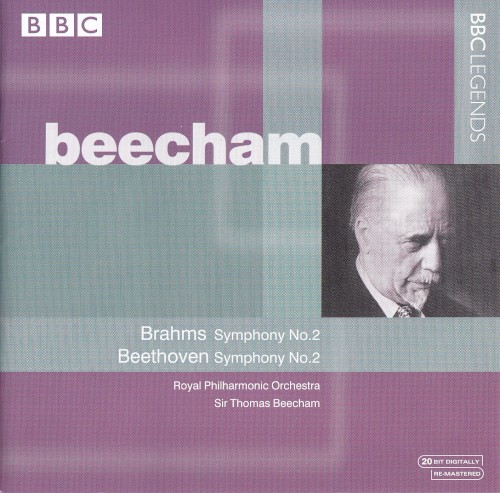 Brahms: Symphony no. 2 / Beethoven: Symphony no. 2