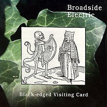 Black-edged Visiting Card