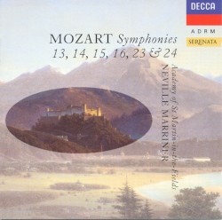 Symphonies 13, 14, 15, 16, 23 & 24