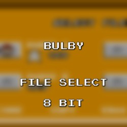 File Select 8 Bit (Super Mario 64)