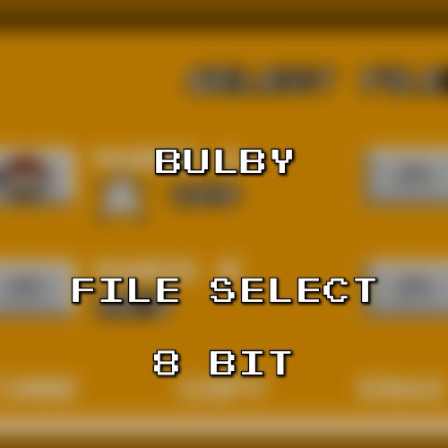 File Select 8 Bit (Super Mario 64)